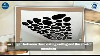 how do stretch ceilings prevent condensation and dripping in indoor swimming pool areas?
