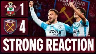 Southampton 1-4 West Ham Review | DITCH THE 4-4-2!
