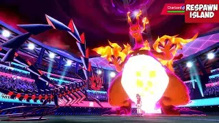 Using Legendary Eternatus to Beat Dynamax Charizard! - Pokemon Sword League Champion Leon Battle