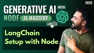 Generative AI with Node JS in Hindi #36 LangChain Setup with Node | Question Answering App