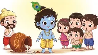 Little Krishna and the Honest Answer | Moral Story for Kids | Preschool Tale