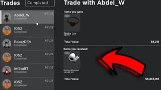 HE DONATED ME DOMINUS EMPYREUS!! (Trade Sim)