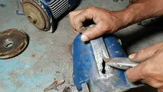 افضل طريقة لم تراها من قبل لحام ثقب فى مضخة مياه بدرولو ١ حصان باقل الاشياء تعلم بنفسك