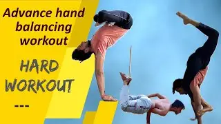 Advance hand balancing practice with me #raghavgupta #yoga #motivation #music #viral #handstandflow 