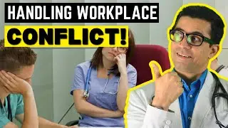 Handling Workplace Conflict for Your Residency Interview! 🩺🤝 | Group Session