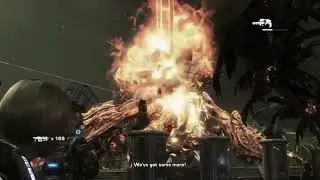 Gears of War 3 - Coop Standard Campaign - Act 5 Chapter 6 (Tempest Boss) - Insane - POV: Joe1Soldier