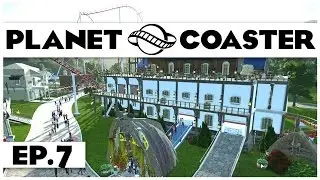 Planet Coaster - Эпизод 7 - Американские горки &laquo;Пиратский домик&raquo;! - Давайте поиграем в геймплей P...