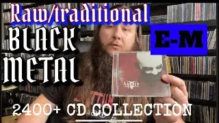 Raw/Traditional Black Metal E-M ::: METAL CD COLLECTION 10