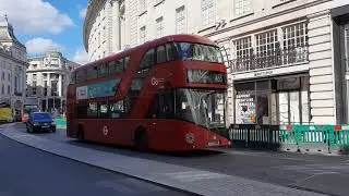 London Buses at REGENT STREET (2020)