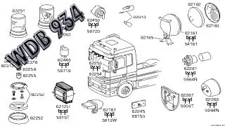Mercedes Benz Actros | WDB 934, Electrical system