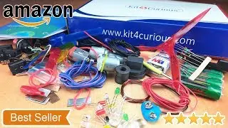 NASA Tech Super Kit 100 items in a kit- Science & fun innovation Kit with Instruction Manual