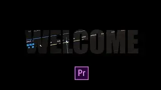 How to add VIDEO inside TEXT in ADOBE PREMIERE PRO