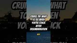 Disembarkation Disaster? Not with These Genius Cruise Tips! #cruisetips #cruiseship #cruisehacks