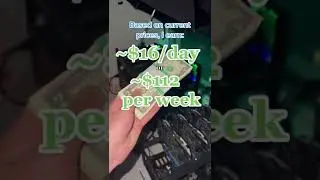 How much $$$ I make mining crypto on my super computers&hellip;