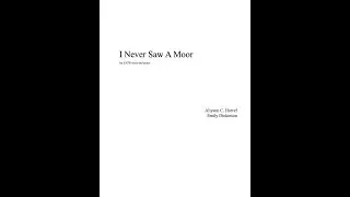I Never Saw A Moor (score video) - Allyson C. Harvel