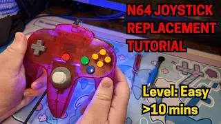 Fix Your N64 Joystick in MINUTES with This Simple Trick!