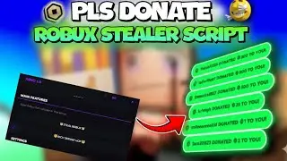 [UPD] 💸 Pls Donate Robux Stealer Script! 💰 | STEAL ROBUX SCRIPT | HOP TO RICH SERVER