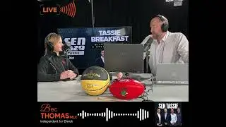 Bec Thomas MLC -  SEN Tassie Podcast with Brent Costelloe and Tim Paine, 26 May 2025.