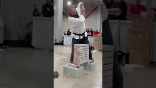Men&rsquo;s Black Belt Power Concrete Breaking Challenge | Pan American Internationals