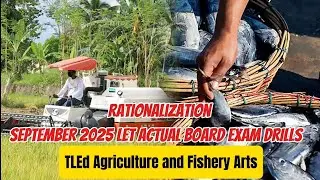 TLEd - AGRICULTURE AND FISHERY ARTS FINAL COACHING| SEPTEMBER 2025 LET ACTUAL BOARD EXAM DRILLS