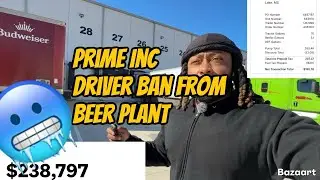 Водителя компании Prime Inc отстранили от работы на пивоваренном заводе❗️Видеоблог с поездки❗️Вод...