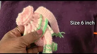 Lord Krishna knitted Yugal Jodi very easy (Part -2) Radhey Radhey .
