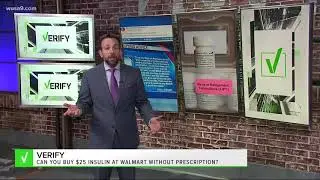 VERIFY: Can diabetics buy $25 'over-the-counter' insulin at Walmart?