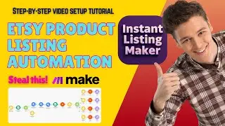 Etsy Product Listing Automation &ndash; Full Setup Guide (Step-by-Step Tutorial)