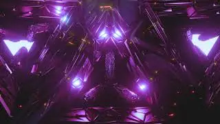[4K] Epic Visuals - Purple 3D Loop