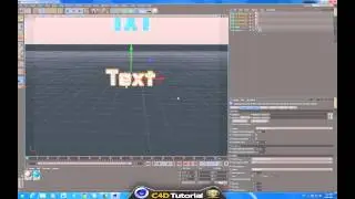 Slow Motion Text Smash - CINEMA 4D - Tutorial