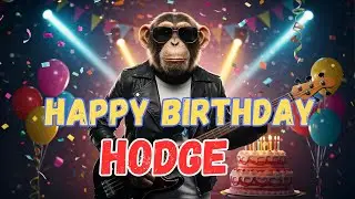 HODGE Happy Birthday Song - Happy Birthday to Hodge
