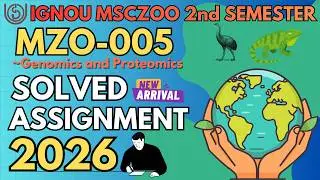 MZO-005 SOLVED ASSIGNMENT 2026 | MSCZOO 2nd SEMESTER SOLVED ASSIGNMENT JAN 2026 / JULY 2026