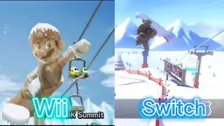 SpongeBob wrong notes meme DK Summit MK8D vs. MKWII