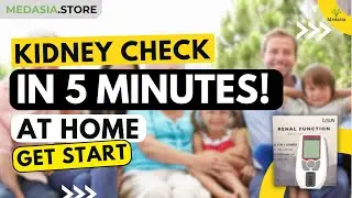 Worried About Your Kidney Wellness? Check Uric Acid, Creatinine & Urea at Home!