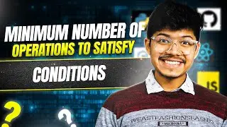 3122. Minimum Number of Operations to Satisfy Conditions | DP & Not Greedy
