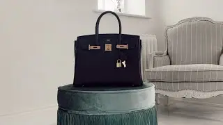 INSIDE MY BIRKIN 30, WHERE I FOUND IT & WHAT I THINK OF THE TOGO BIRKIN 30 | AD