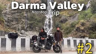 Aisi Roads Pe Pehli Baar Gaye! Darma Valley Nonstop Ride 😨🇮🇳