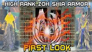 ZOH SHIA ARMOR AND SKILLS FIRST LOOK|MH WILDS!