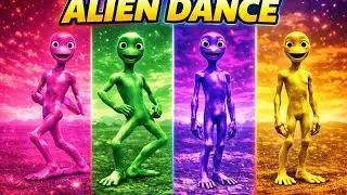 Alien Dance | Fun colours |2025 Music Video | 🪐✅
