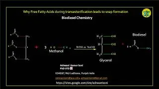 Biodiesel Chemistry Part 2 |Biodiesel vs  Fatty Acid | Cetane Number | FFA| Soap formation