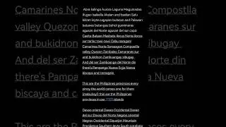 Philippines province rap
