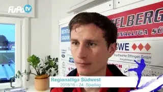 Phil Weimer, SV Spielberg, am 23.3.2016 zu SV Spielberg - Kickers Offenbach