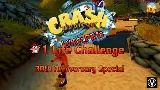 Crash Bandicoot Warped - One Life Challenge