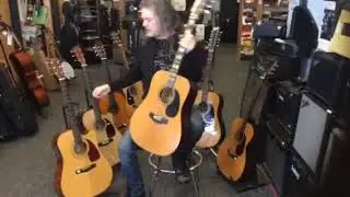 Greco guitars demo at Rocktown Music.