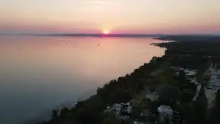 Sunset over Balaton