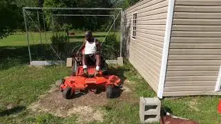 Yard work gone wrong. Smh.