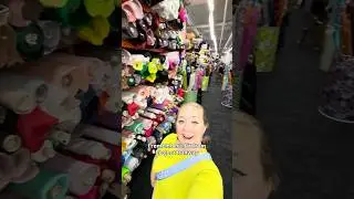 Visiting the BIGGEST fabric store ever! 😍🧵 #moodfabrics #fabricstore #newyorkcity #sewing
