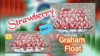 Strawberry Graham Float