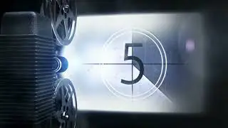 Old Film Countdown | 10 Seconds | Sound Effects |  Projector Audio