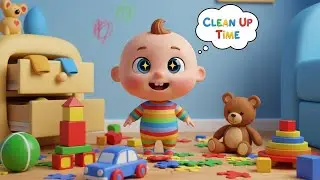 Sweep Sweep Clean Up Up 🧹🧼 | Fun Clean-Up Song for Kids | Nursery Rhymes⭐ 